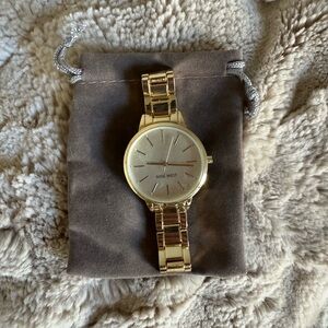 Nine West Gold-Tone Women's Watch